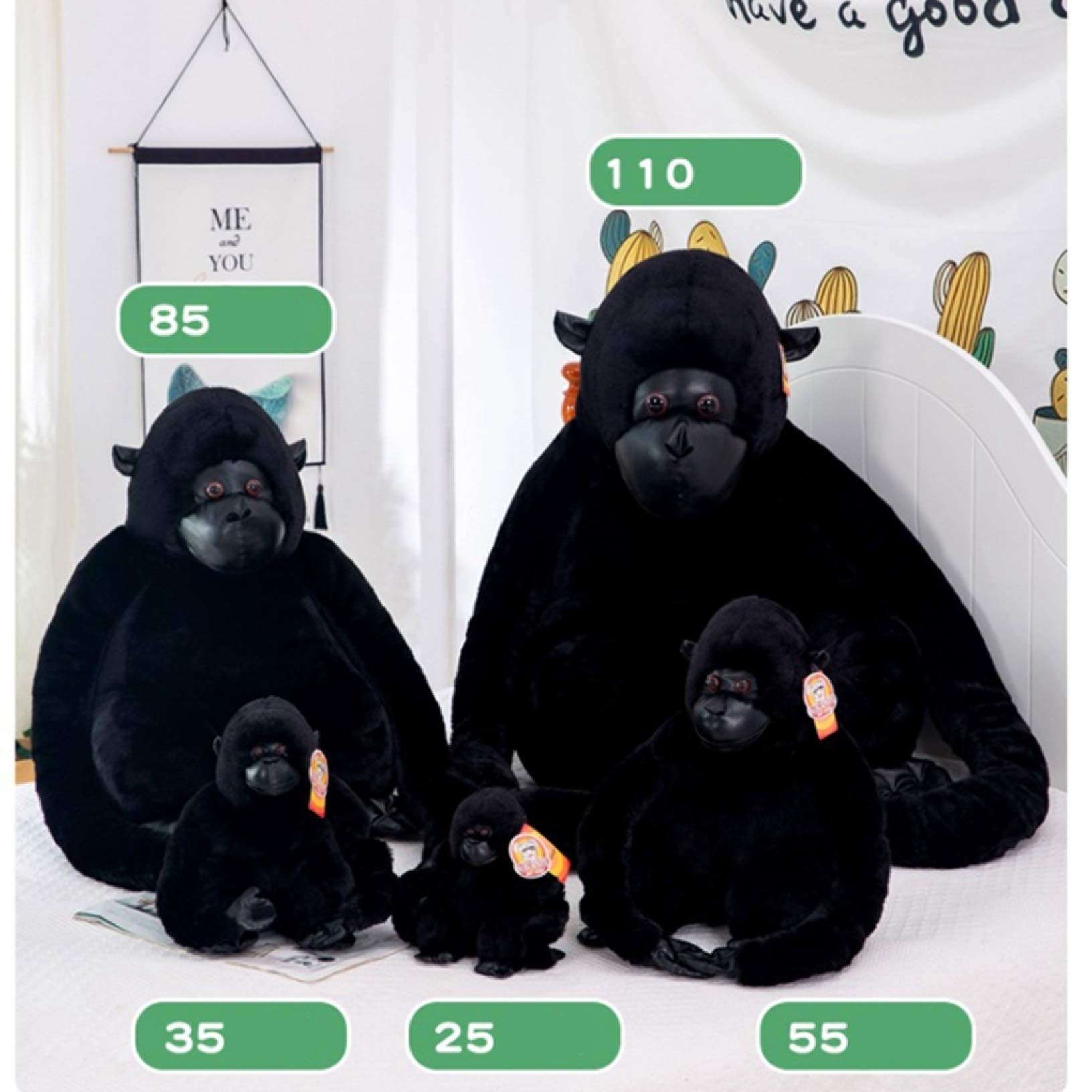 Amazon.co.jp: YQkasj ぬいぐるみ 特大 オランウータン 可愛い